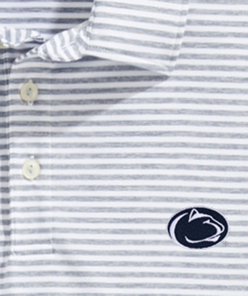 Penn State University Winstead Stripe Sankaty Polo