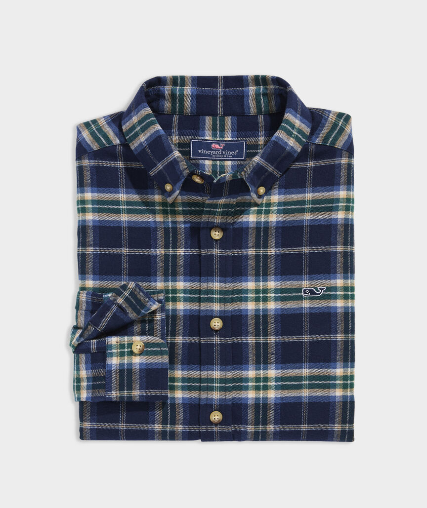Vineyard Flannel Plaid Shirt