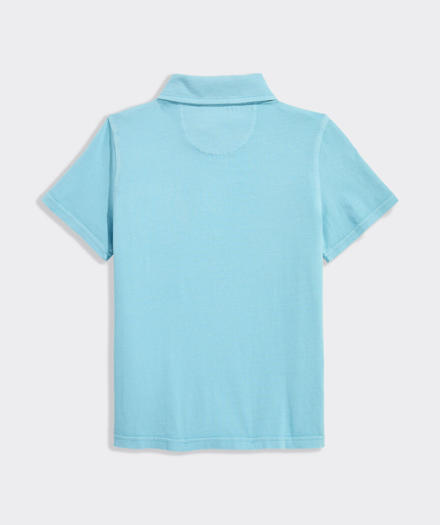 Boys' Garment-Dyed Surf Polo