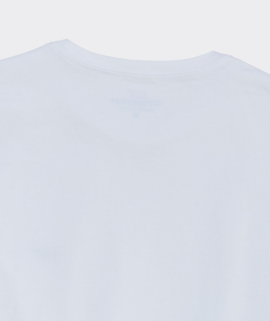 Whale Embroidery Short-Sleeve Tee