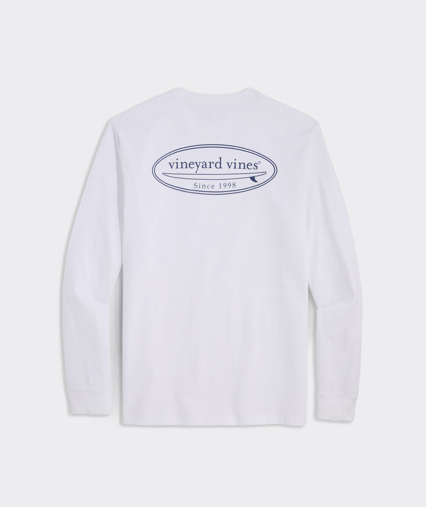 Drift Dye Surf Logo Long-Sleeve Tee