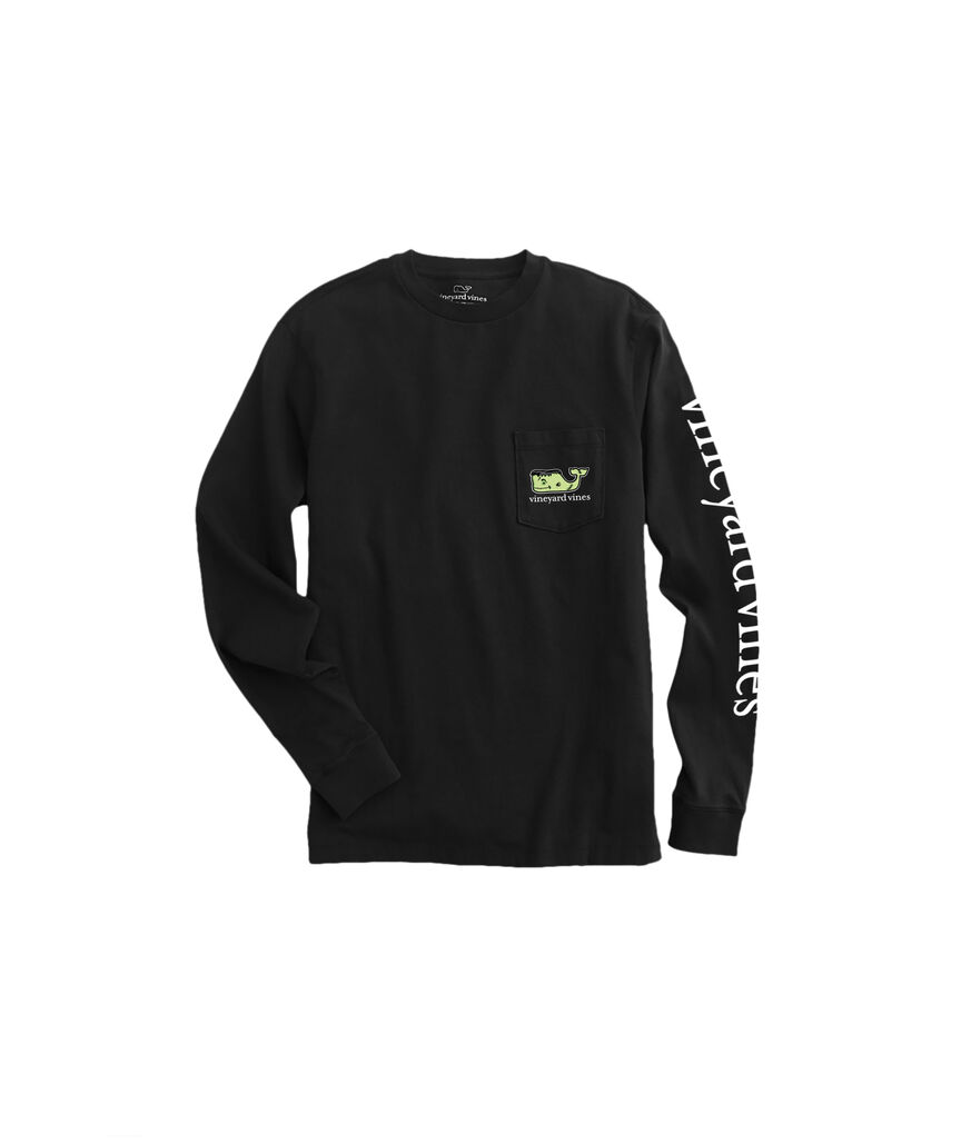 OUTLET Franken-Whale Long-Sleeve Pocket Tee