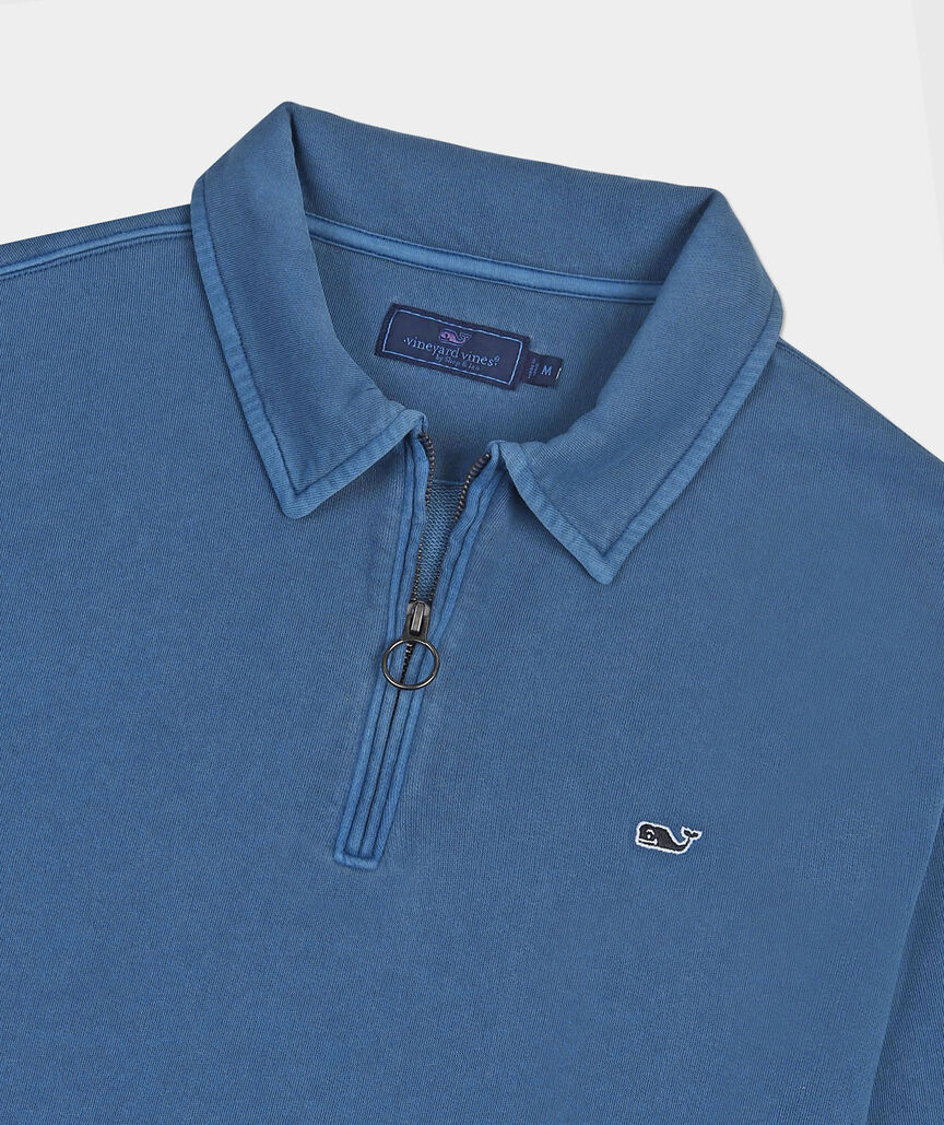 OUTLET Sunwashed Surf Terry Half-Zip