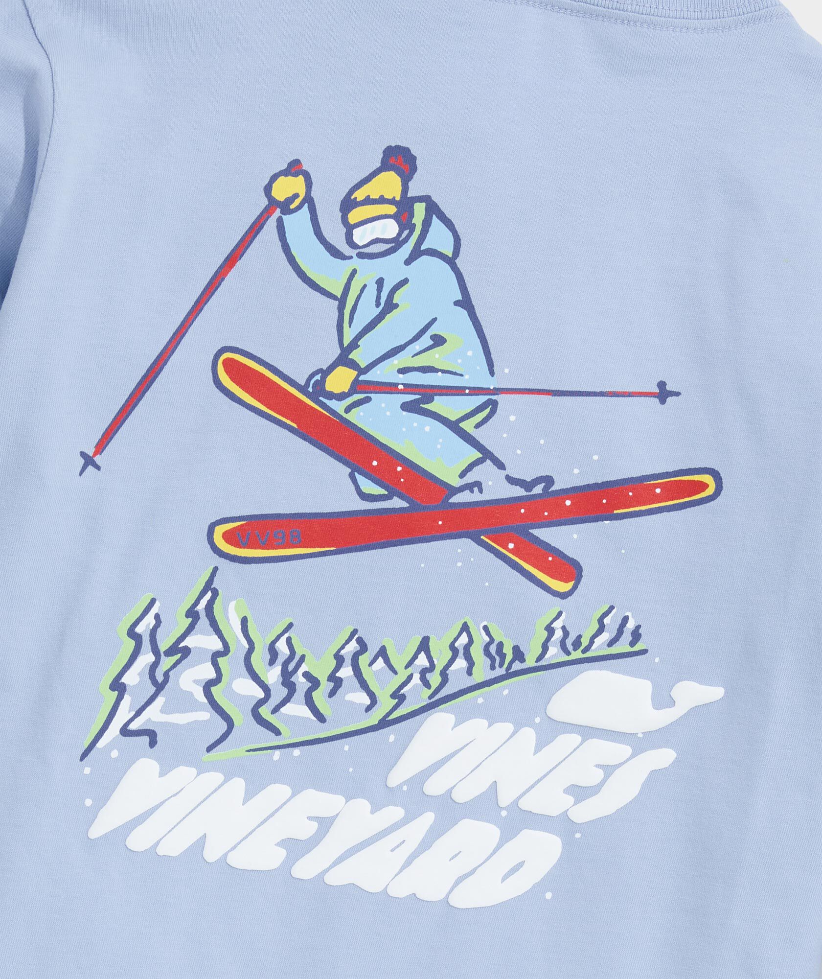 Boys' Ski Jump Long-Sleeve Pocket Tee