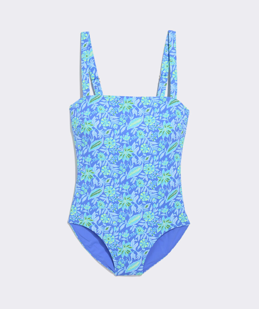 Southampton Square Neck One-Piece
