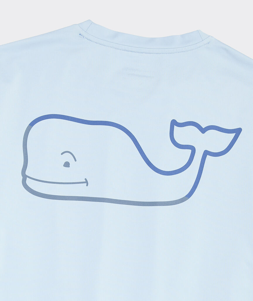 Performance Burgee Whale Short-Sleeve Harbor Tee