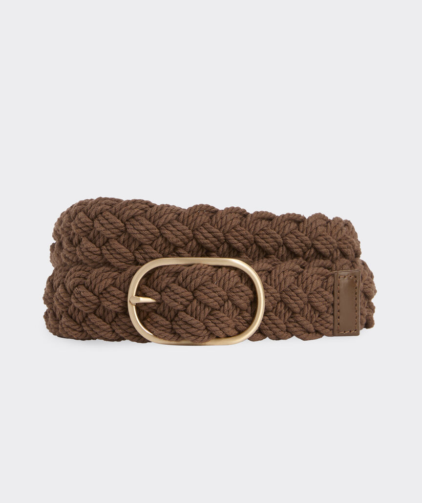 Braided Rope Belt