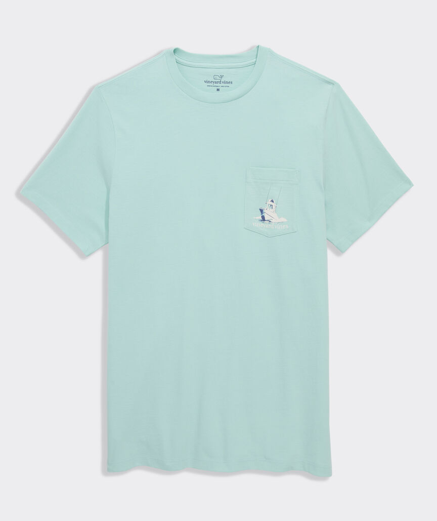 Center Console Tarpon Scenic Short-Sleeve Pocket Tee