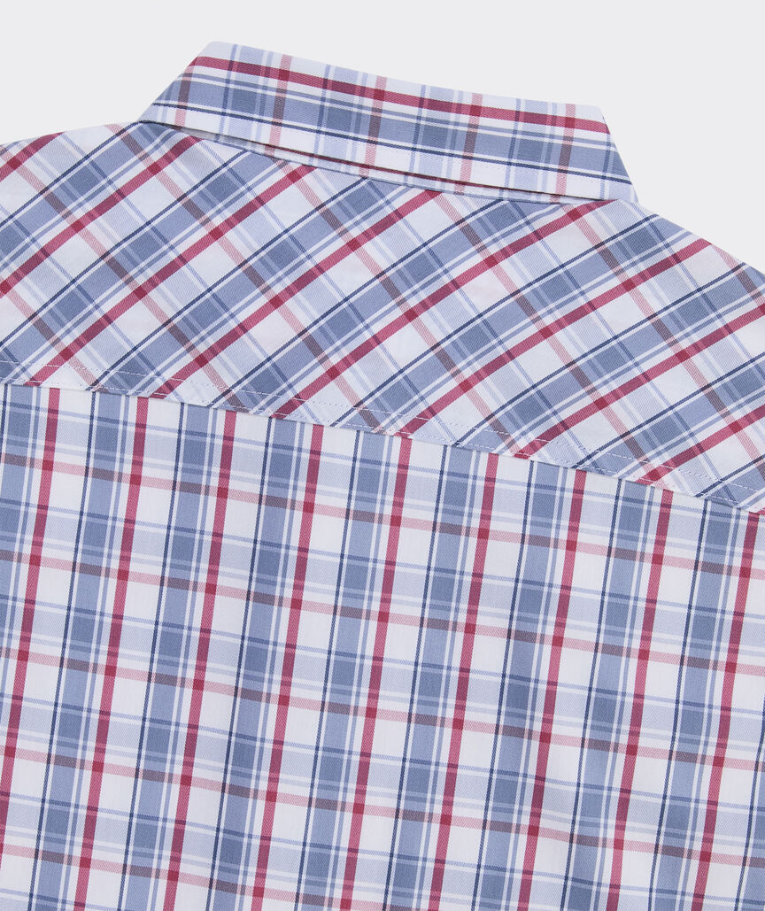 Performance Higgs Beach Plaid Backbay Shirt