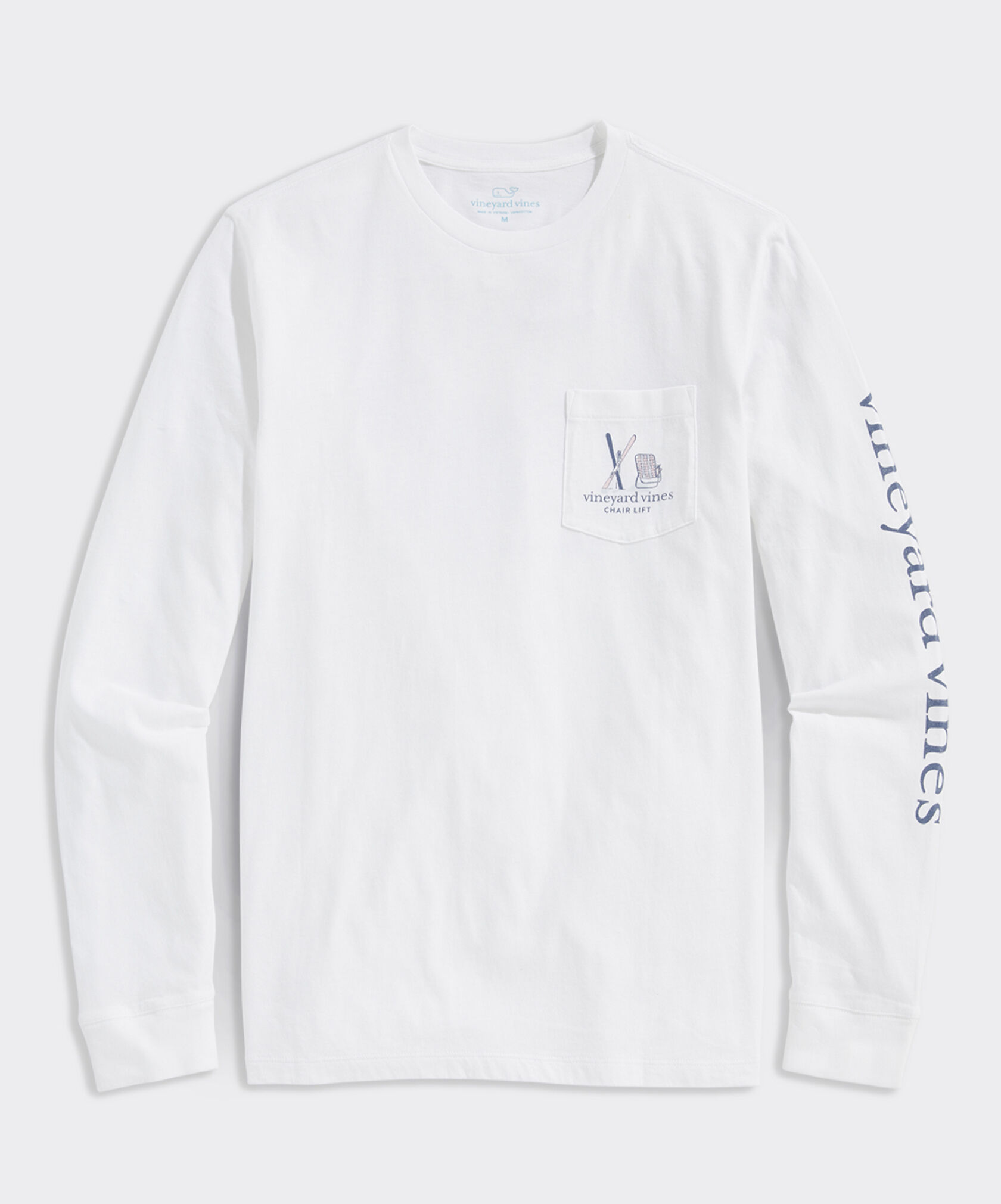 Chair Lift Long-Sleeve Pocket Tee