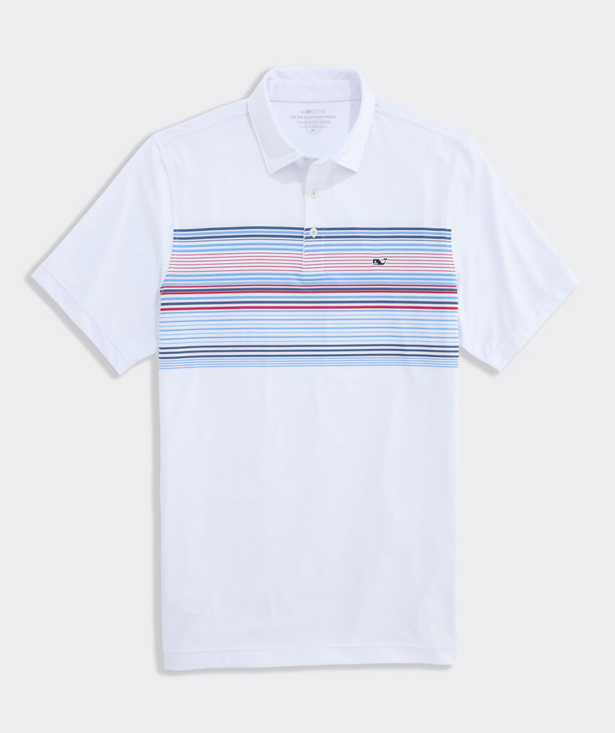 Performance Chest Stripe Sankaty Polo