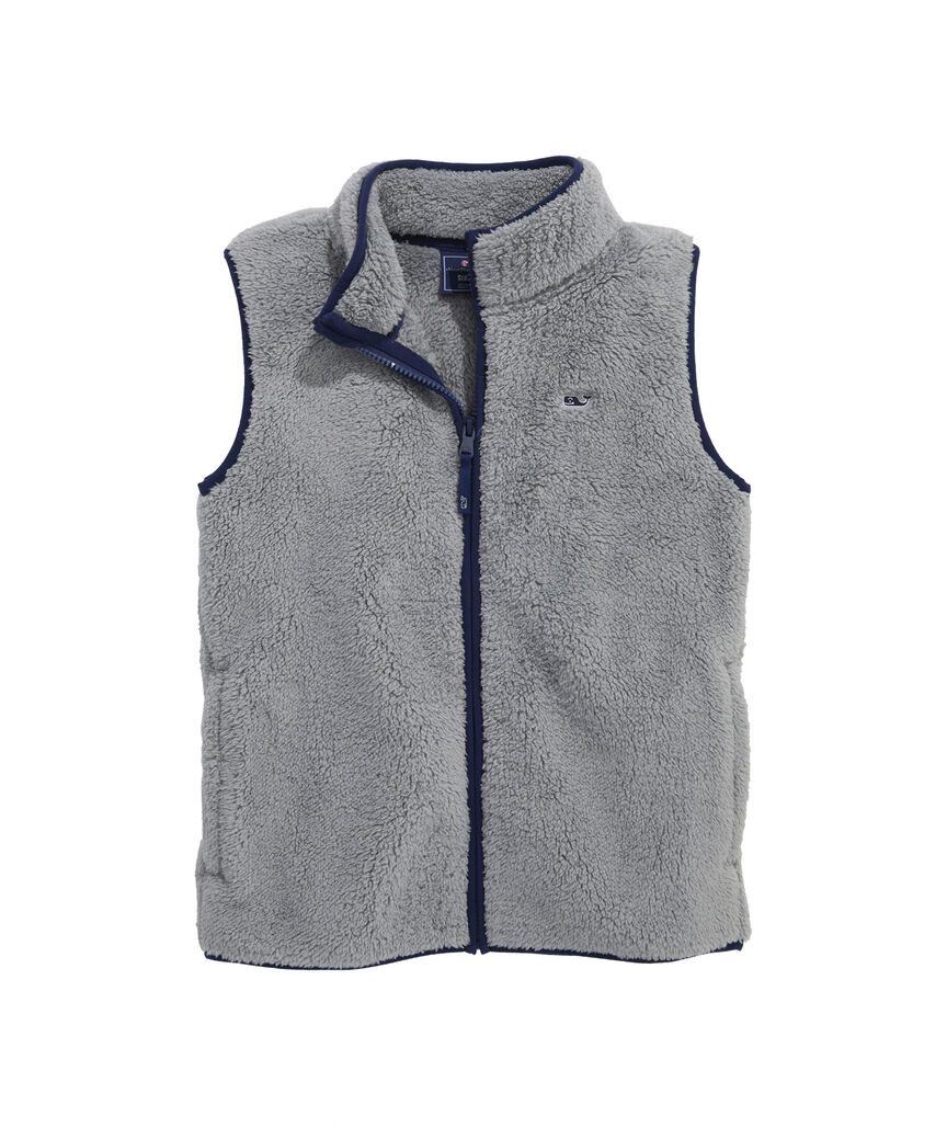 OUTLET Boys' Sherpa Fleece Vest