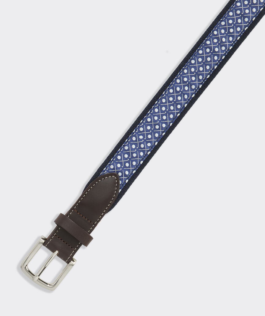 Golf Clubs Canvas Club Belt