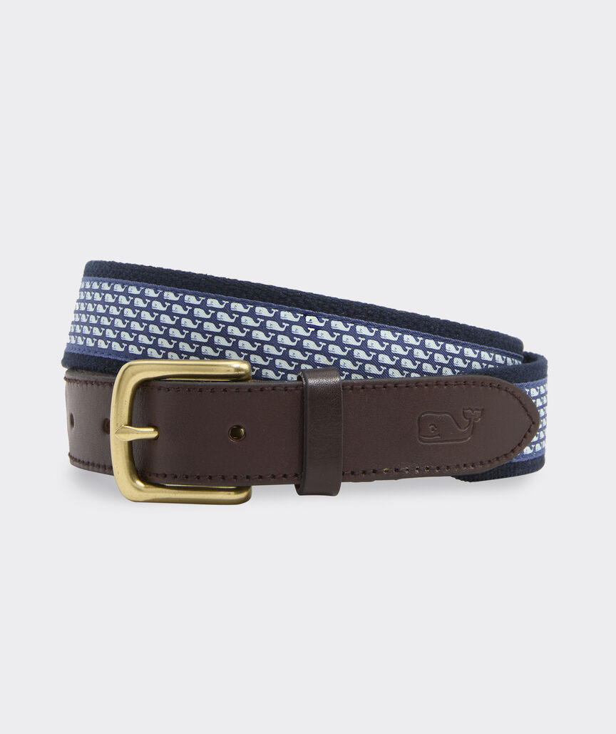 OUTLET Vineyard Whale Canvas Club Belt