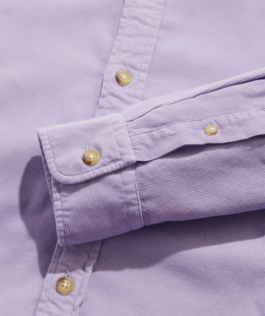 Shop Corduroy Spread Collar Shirt at vineyard vines
