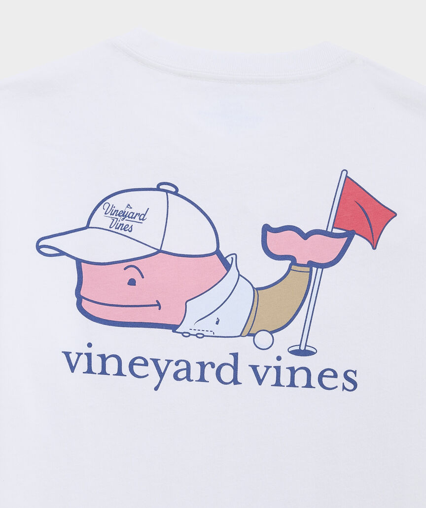 Boys' Golf Whale Long-Sleeve Pocket Tee