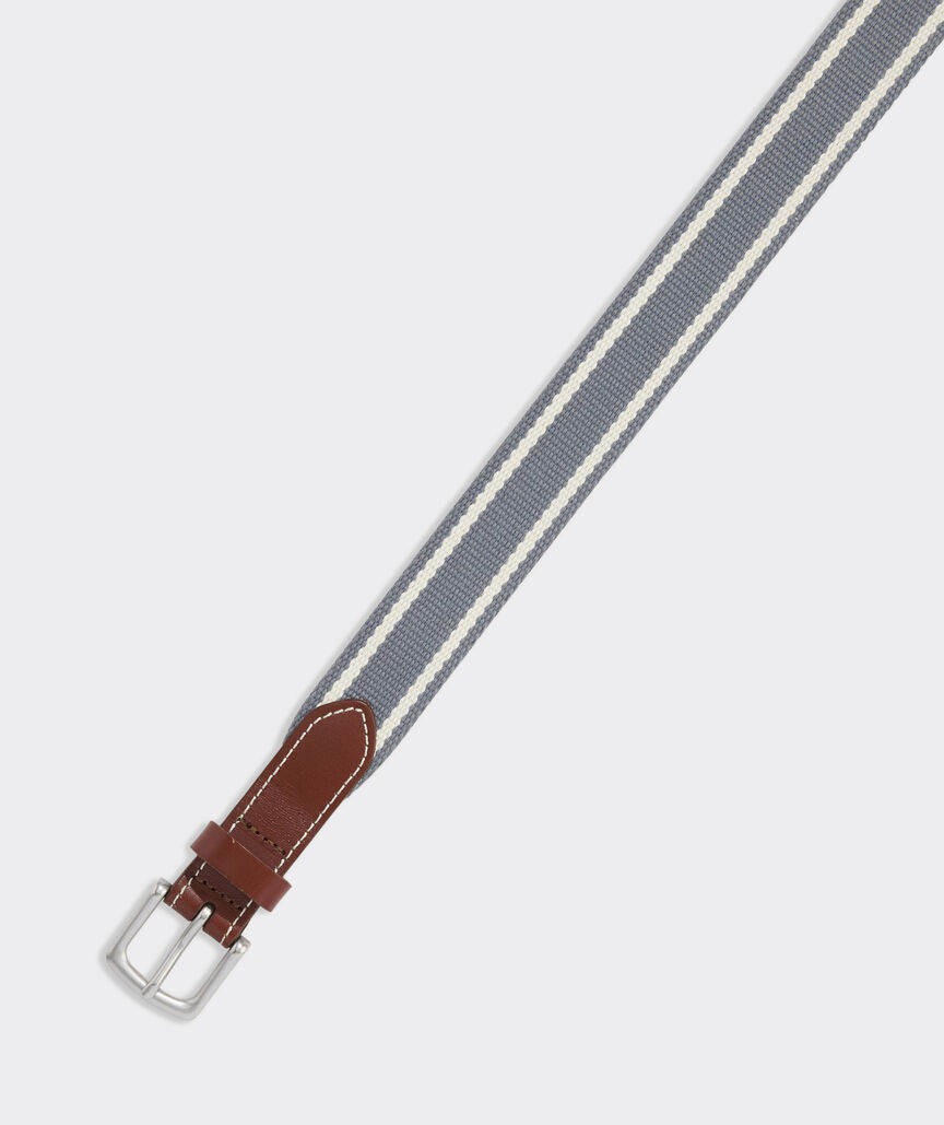 Boys' Sailors Stripe Canvas Club Belt