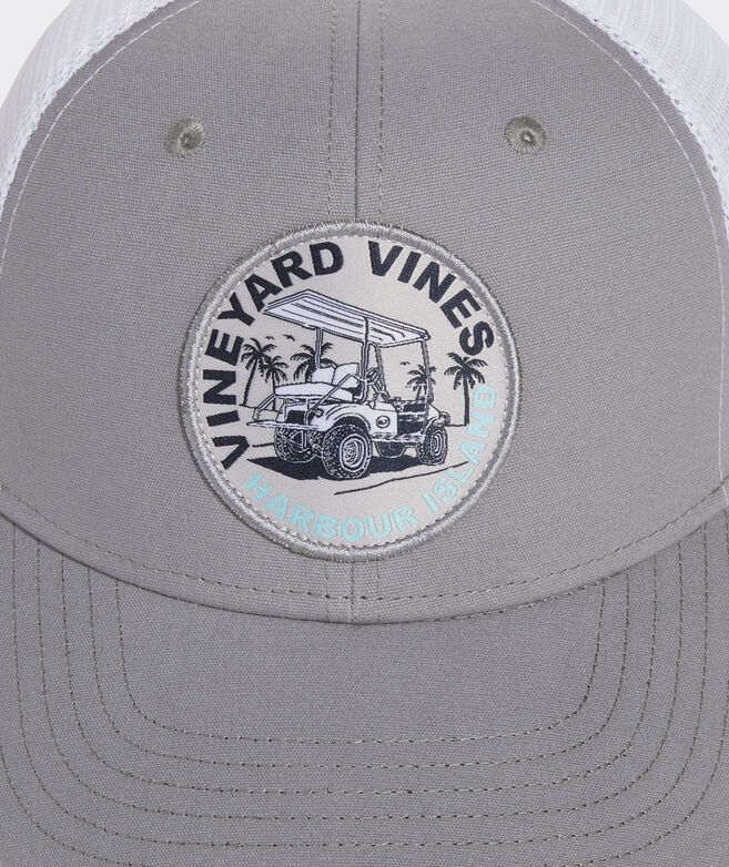 Harbour Island Island Golf Patch Trucker Hat