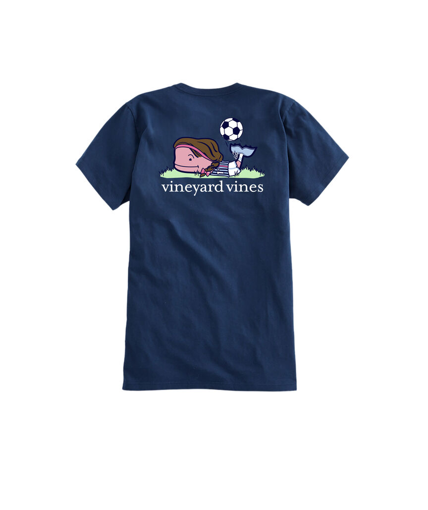 OUTLET Soccer Whale Short-Sleeve Pocket Tee