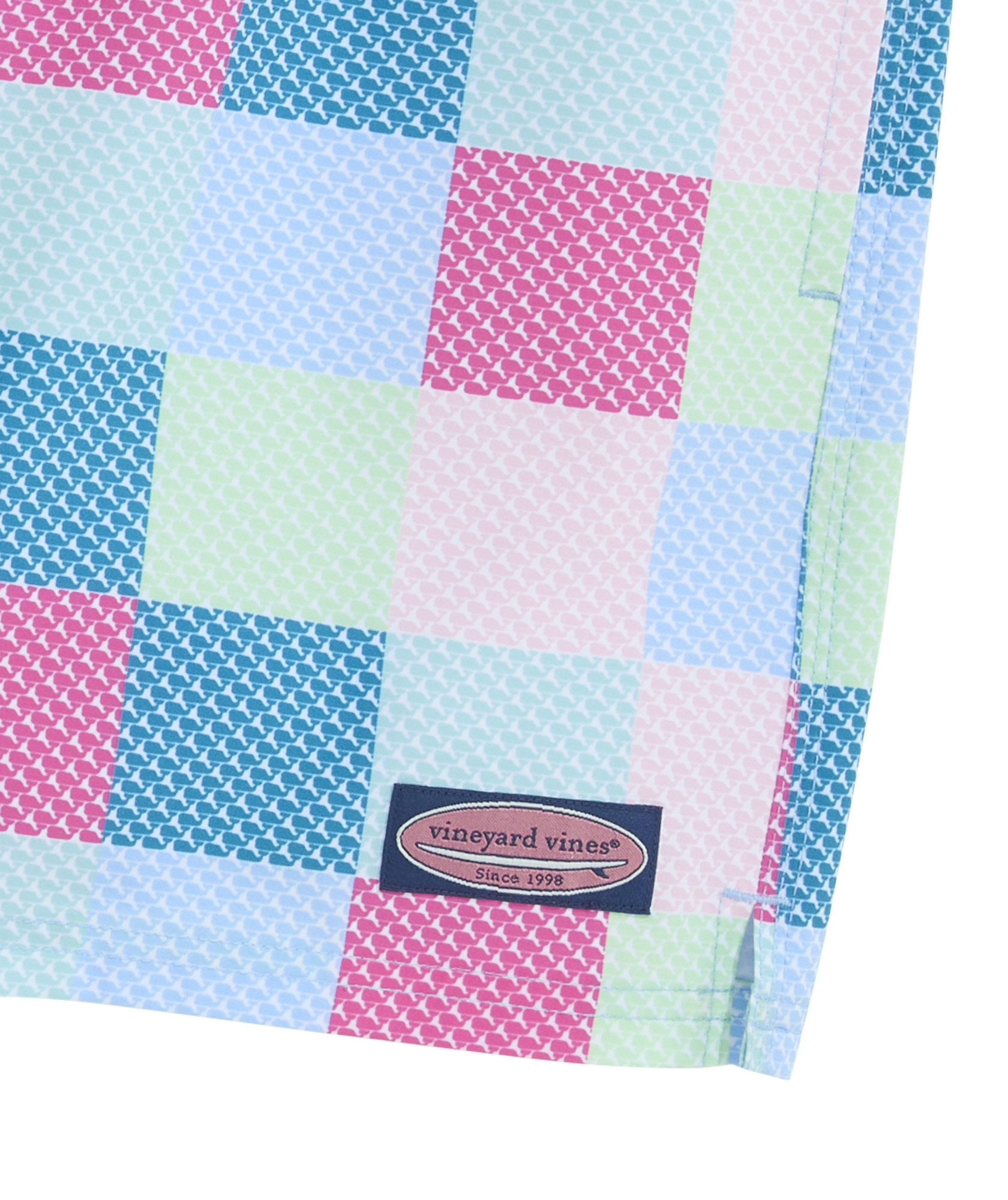 OUTLET 5 Inch Micro Whale Patchwork Chappy Trunks