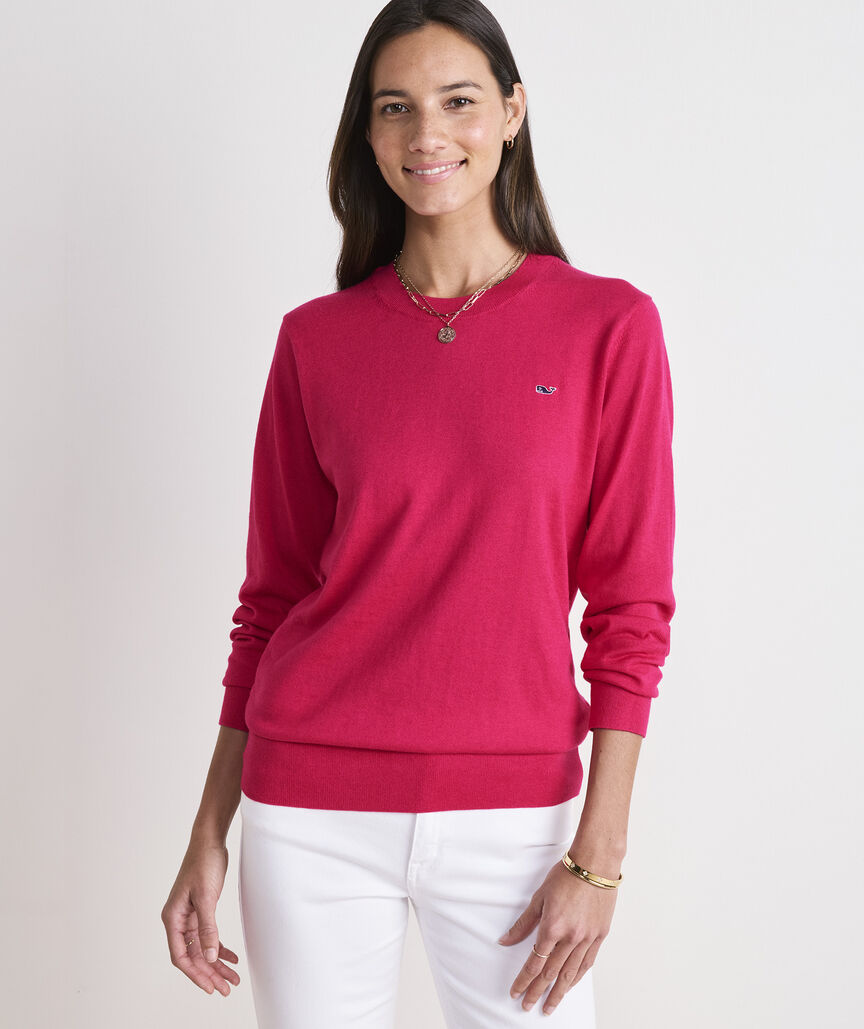 Cotton Cashmere Heritage Crewneck Sweater