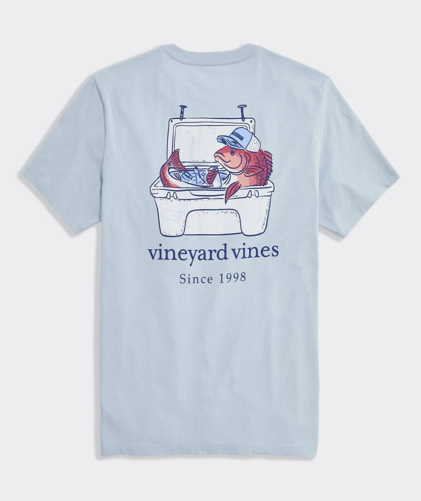 Redfish Cooler Short-Sleeve Pocket Tee