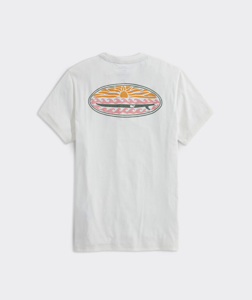 Surf Logo Sunset Short-Sleeve Dunes Tee