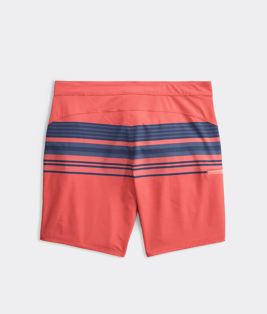 9 Inch Striped Board Shorts