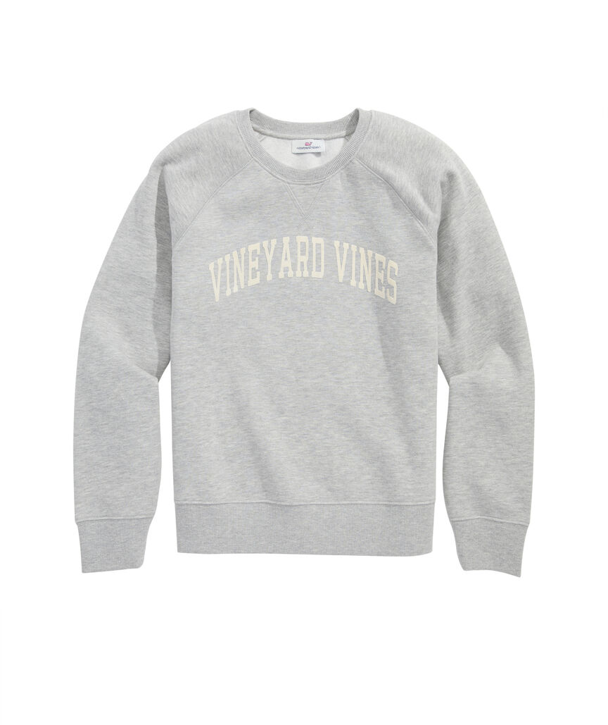 OUTLET Women's Sparkle Brushed Terry Crewneck