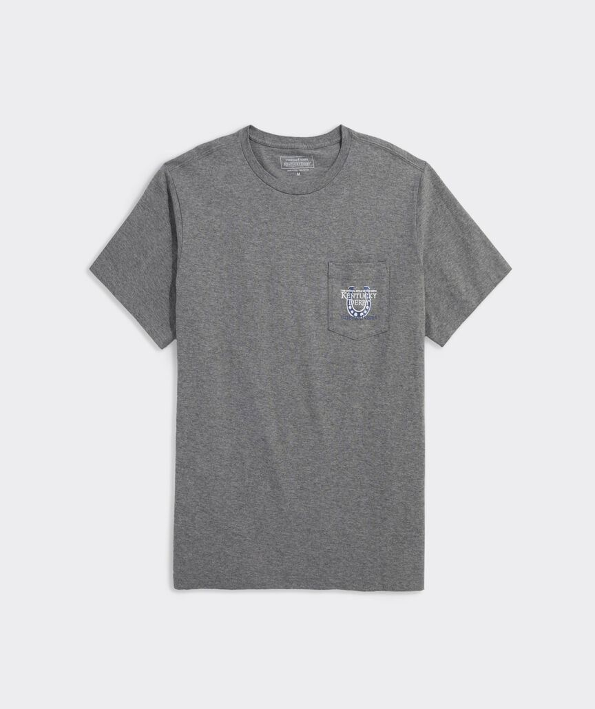 Kentucky Derby Out Of The Gate Short-Sleeve Pocket Tee