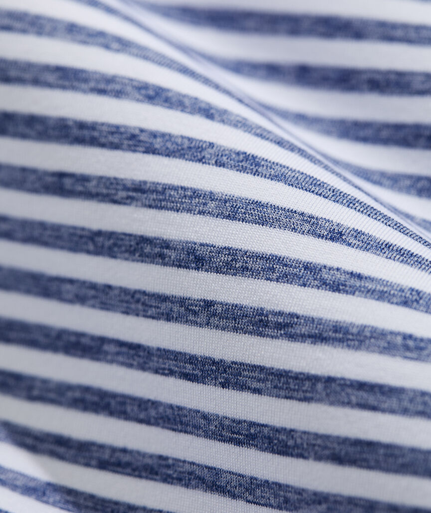 American Flag Performance Winstead Stripe Sankaty Polo