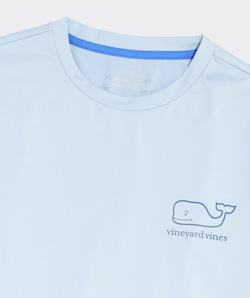 Performance Burgee Whale Short-Sleeve Harbor Tee