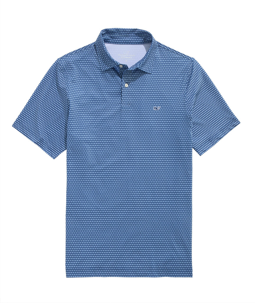 OUTLET Snowflakes Micro Performance Polo