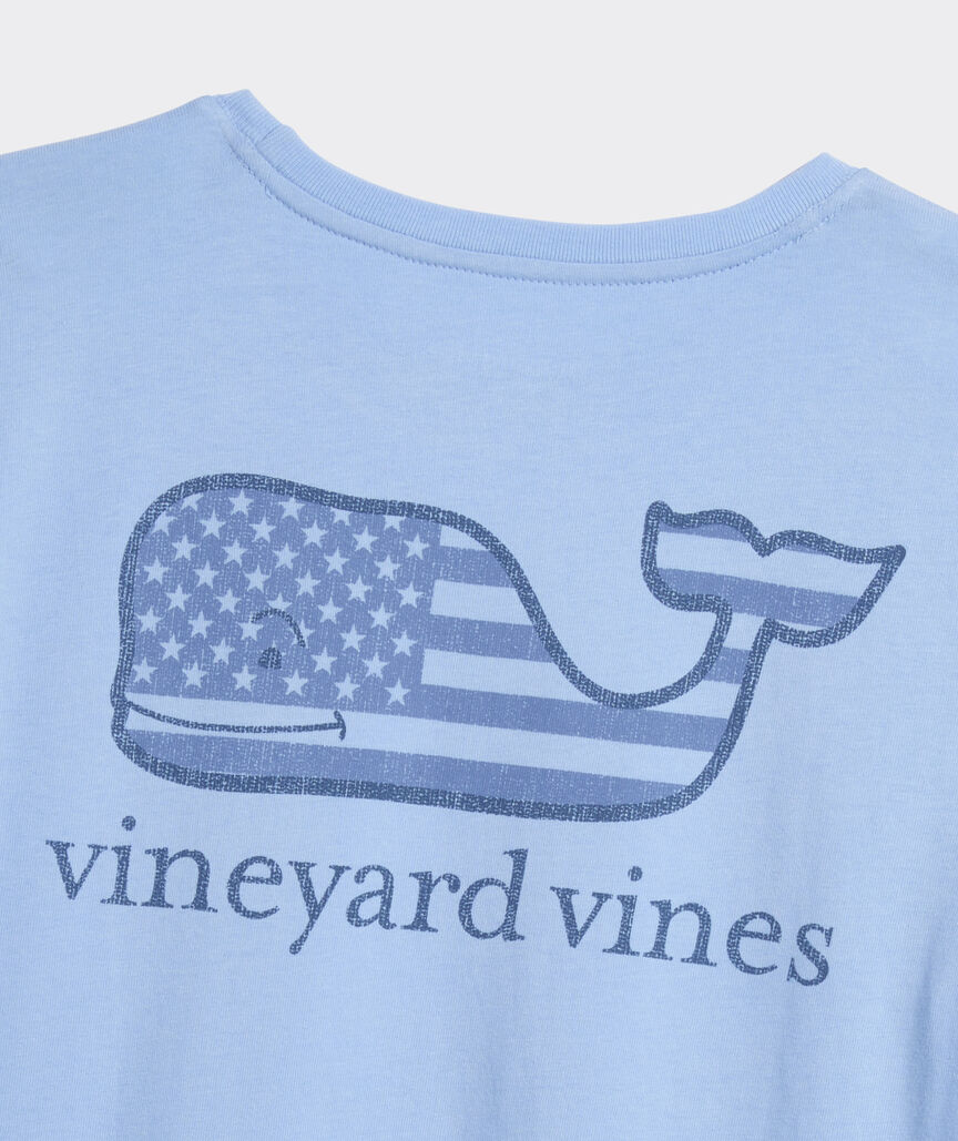 Tonal New Flag Whale Short-Sleeve Pocket Tee