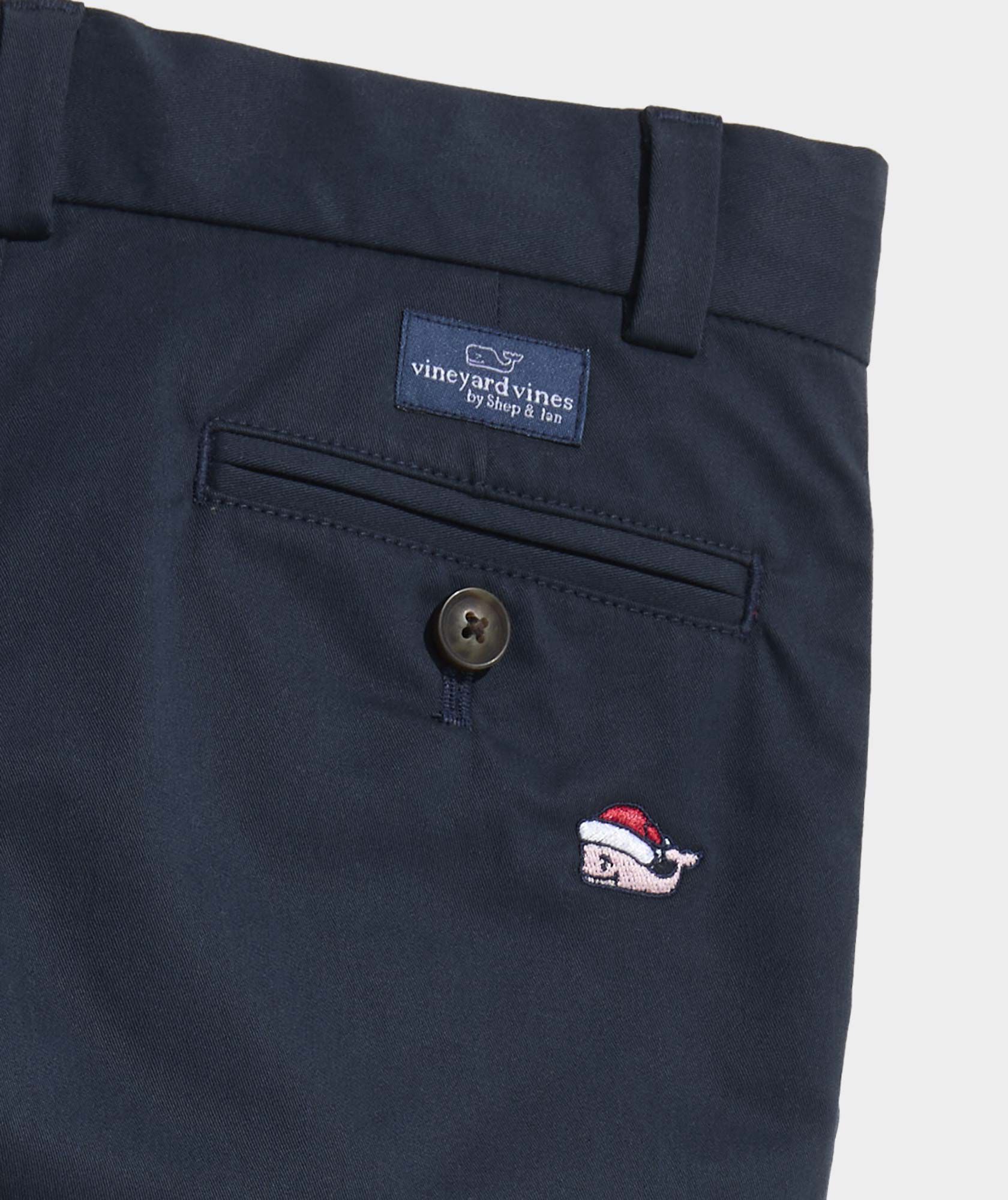 Boys' Holiday Embroidered Breaker Pants