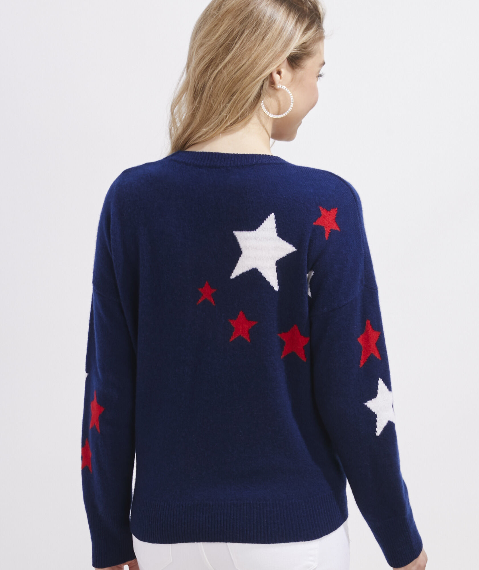 Shop Seaspun Cashmere Star Crew Sweater 
