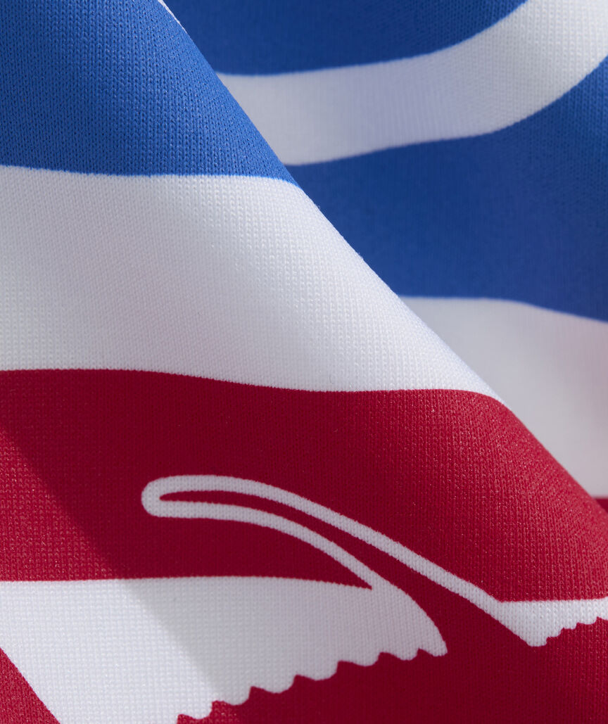 Performance Harbor Fish Flags Long-Sleeve Harbor Tee