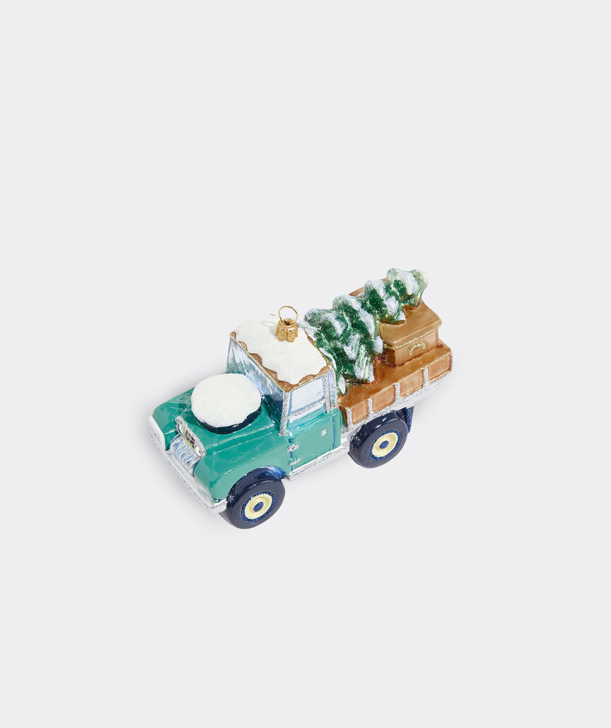 Truck & Tree Ornament