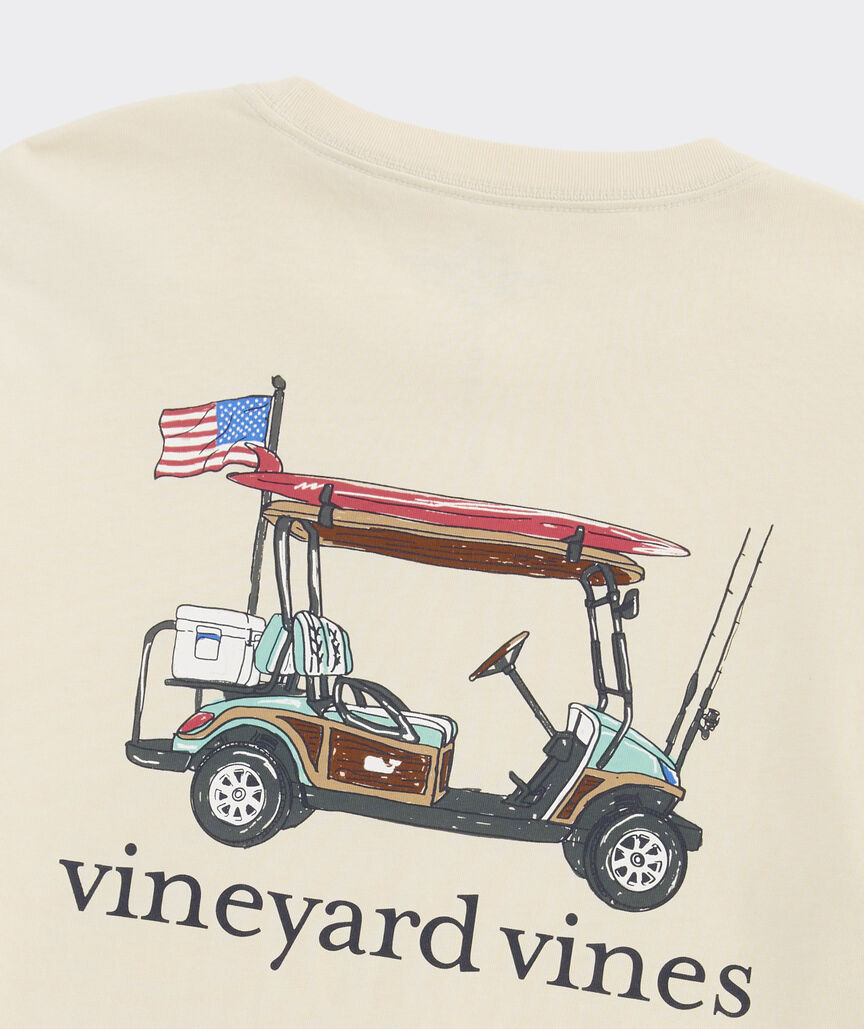 Tricked Out Cart Long-Sleeve Pocket Tee