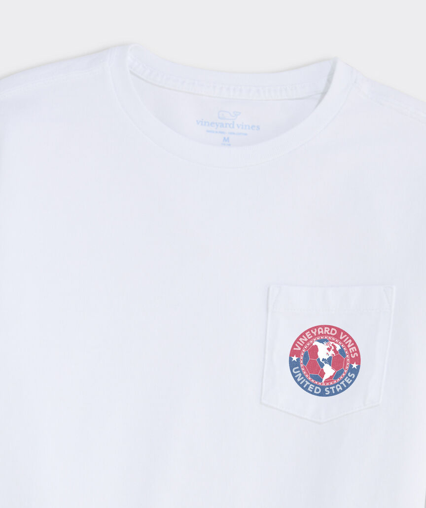 United By Soccer Boys' Short-Sleeve Pocket Tee