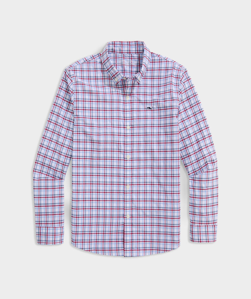 Boys' Callwood Plaid Featherweight Performance Shirt