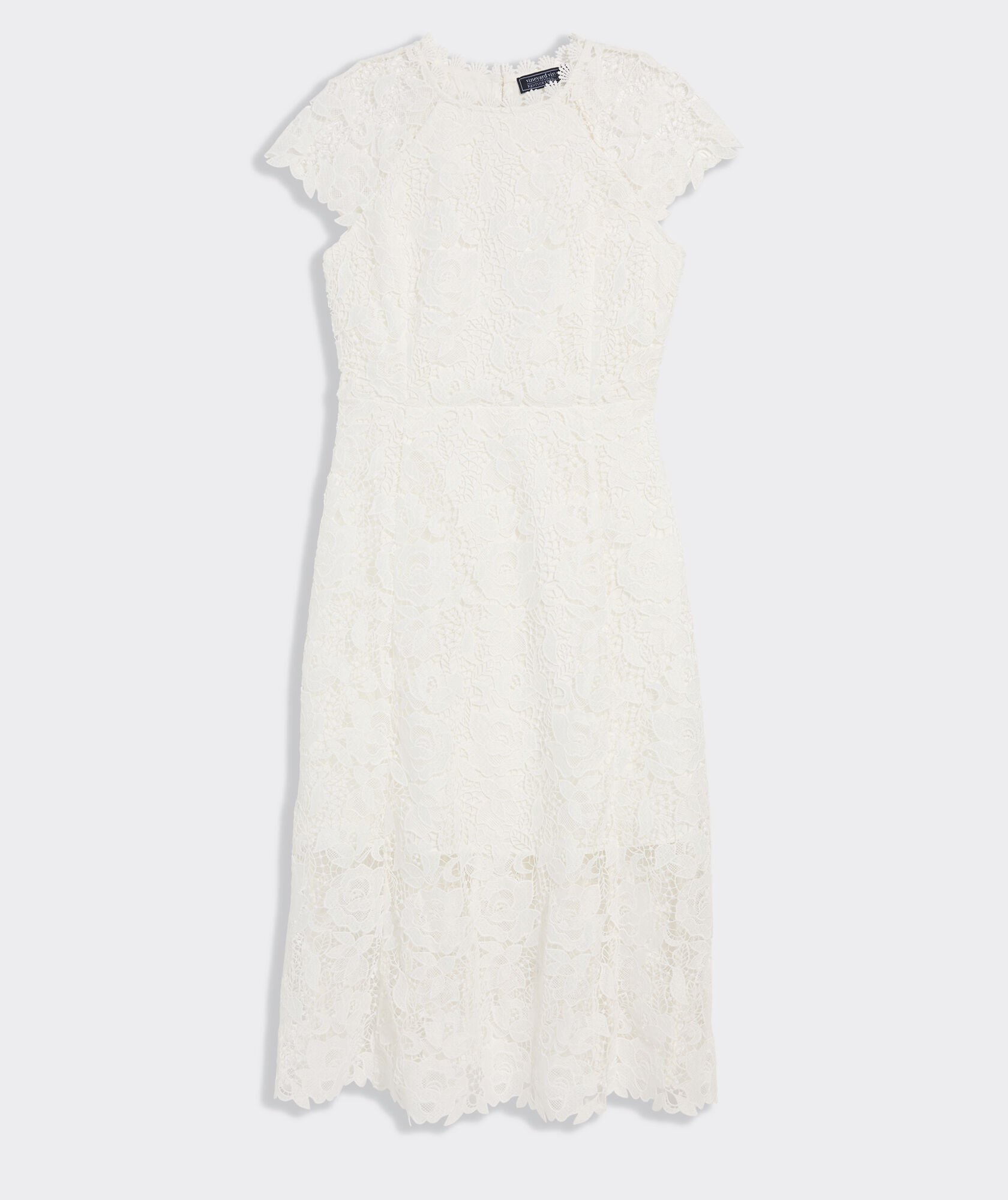 vineyard vines lace dress Vineyard Vines Women's Eyelet Off The Shoulder Dress (White) (Size: XS)