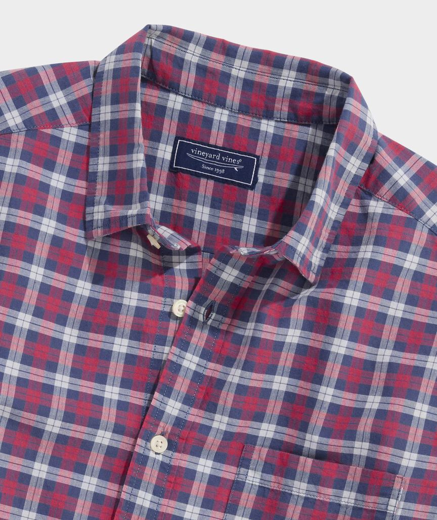 Overlook Plaid Cotton Madras Shirt