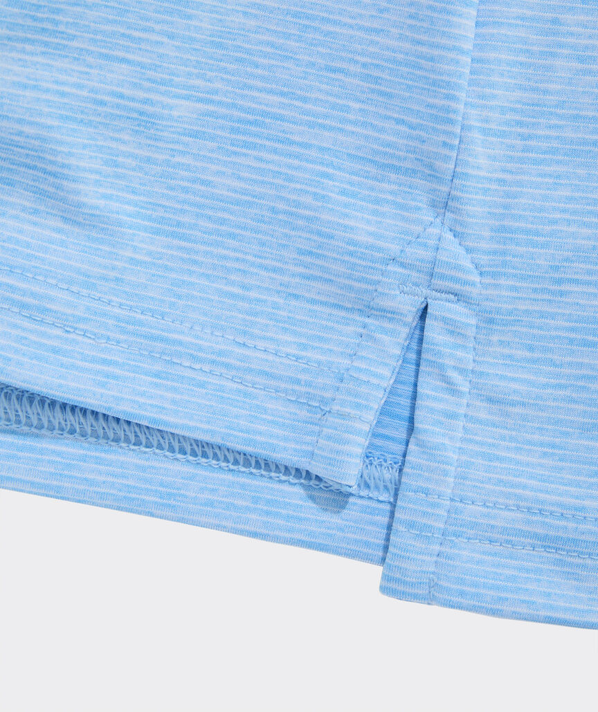 OUTLET Boys' Newport Performance St. Jean Stripe Sankaty Polo