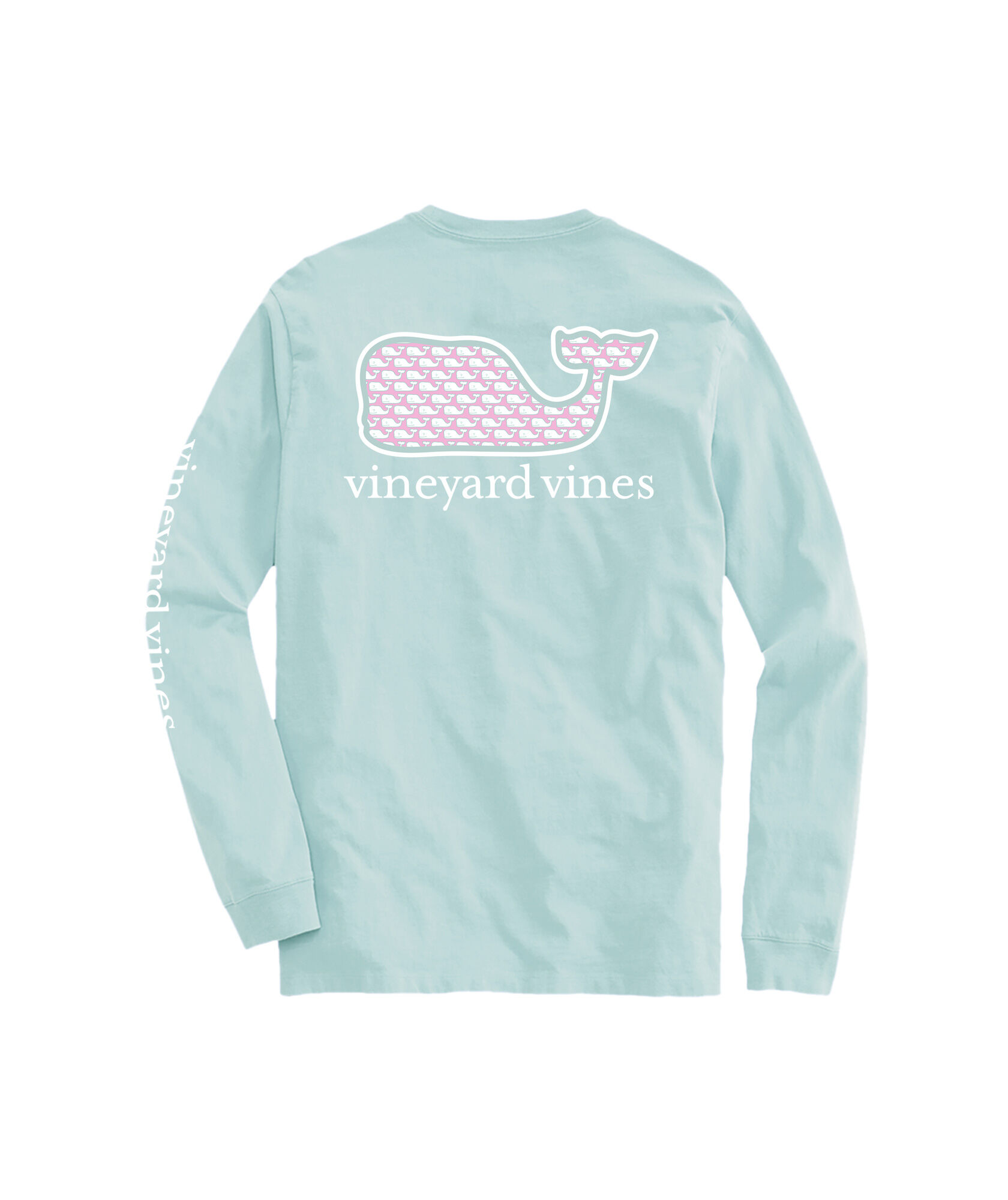 OUTLET Women's Vineyard Whale Long-Sleeve Pocket Tee