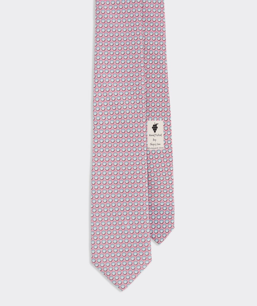 Sea Scallop Silk Tie