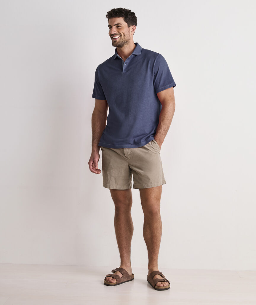 Lived-In Pique Polo