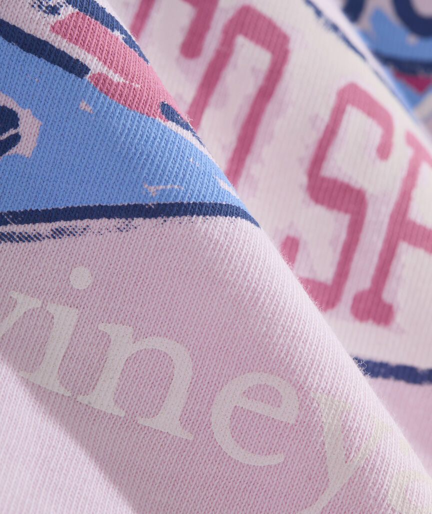 Women's Burgees and Pom-Poms Boxy Tee