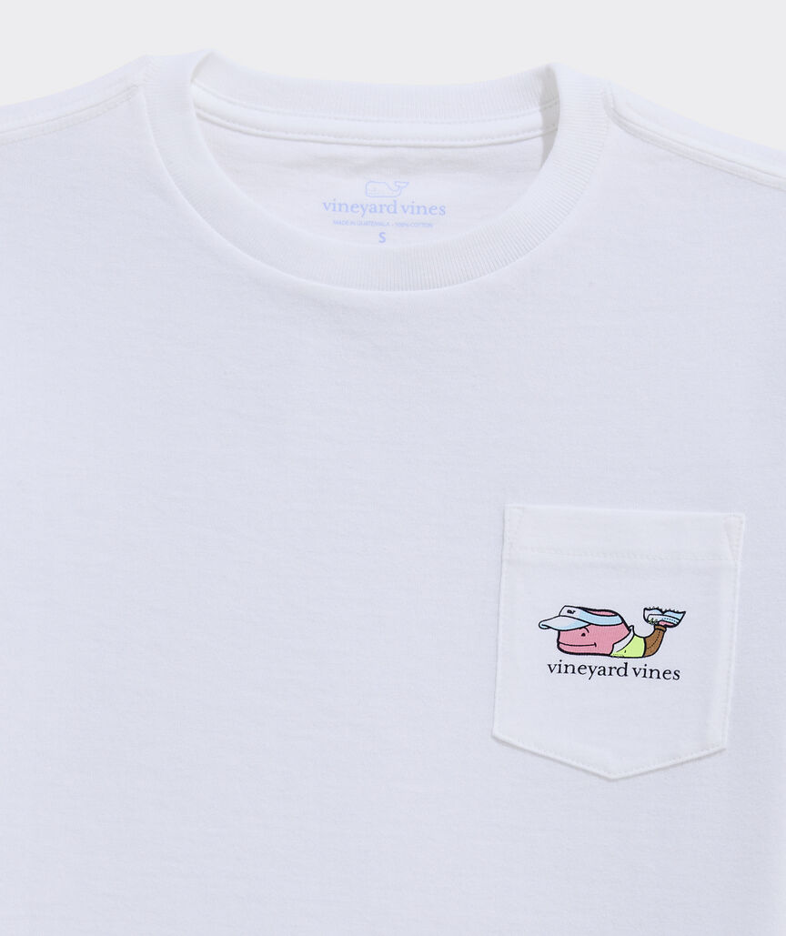 Boys' Golf Whale Short-Sleeve Pocket Tee