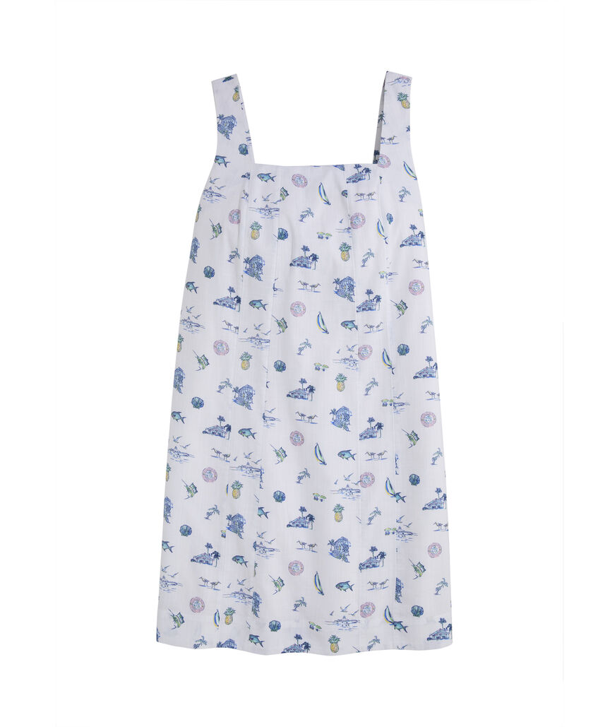 OUTLET Square Neck Shift Dress